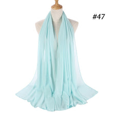 Load image into Gallery viewer, Plain Chiffon Scarf 2
