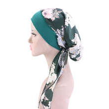 Load image into Gallery viewer, Printed Flowers Turban
