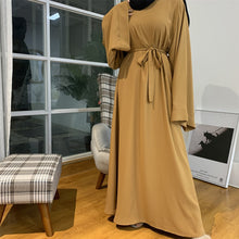Load image into Gallery viewer, Kaftan Abaya Hijab Dress
