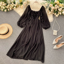 Load image into Gallery viewer, Chic Elegant Square Maxi Dress

