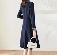 Load image into Gallery viewer, Long Sleeve A-LINE Dress
