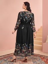 Load image into Gallery viewer, Chic Long Floral Maxi Dress
